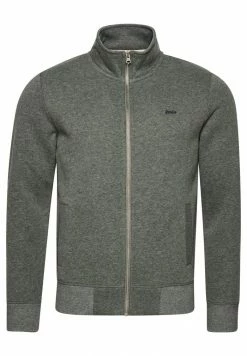 Superdry VINTAGE LOGO - Zip-up Sweatshirt - Grey -Superdry Shop d508f411bec642efbb8dc0e39aedba12