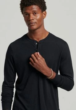 Superdry HENLEY - Long Sleeved Top - Black 5 Superdry HENLEY - Long Sleeved Top - Black -Superdry Shop d50a2fa6e72c4a80a728e80e223e75a2