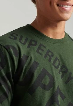 Superdry CORE - Print T-shirt - Dark Moss -Superdry Shop d50cb80f071a4014baa4119d2ce6ddb8