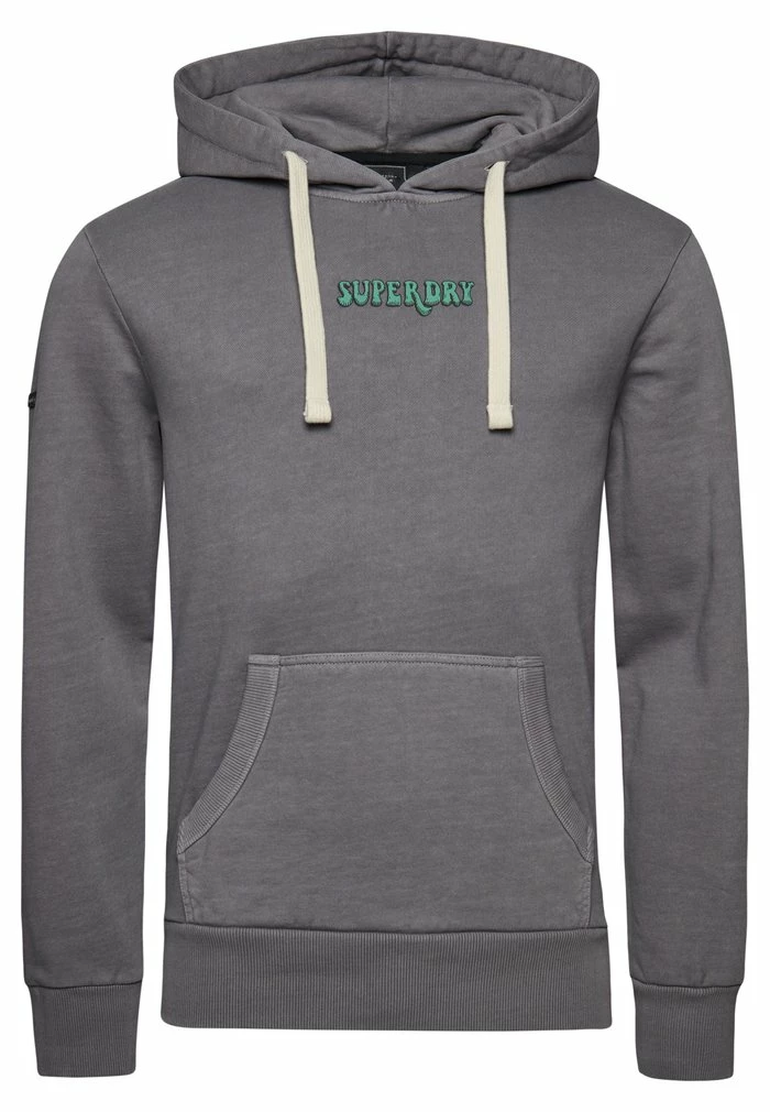 Superdry INTO THE WOODS GRAPHIC HOODIE - Sweatshirt - Rock 4 Superdry INTO THE WOODS GRAPHIC HOODIE - Sweatshirt - Rock - Image 4