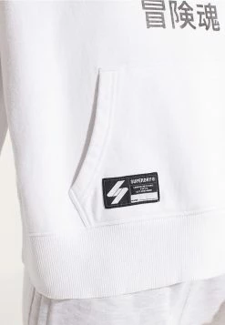 Superdry INDEPENDENT LOGO FOIL - Sweatshirt - Optic -Superdry Shop d5969356128346599b6546b6af10ea1b