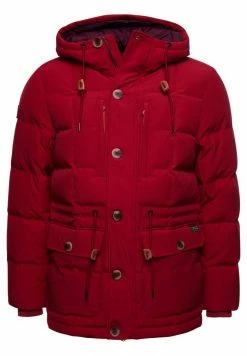 Superdry MOUNTAIN - Denim Jacket - Hike Red -Superdry Shop d5f9dc59ba01442d997d1bcec0c18a22