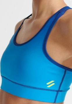 Superdry TRAINING ESSENTIAL - Bustier - Mazarine Blue Aqua Ombre -Superdry Shop d629c5e2be0b4047a859238f5fb6c3a4