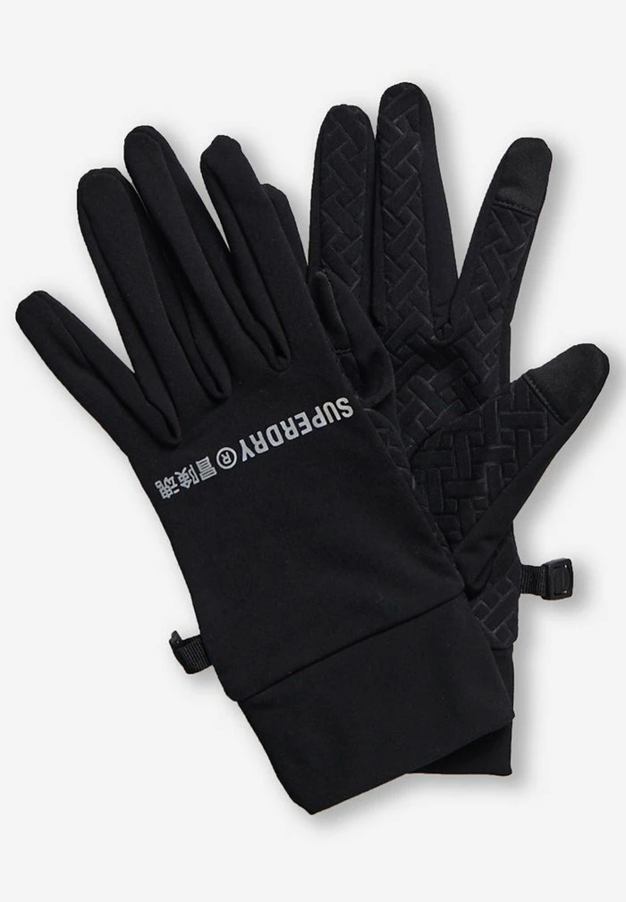 Superdry Gloves - Black 2 Superdry Gloves - Black - Image 2