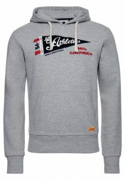 Superdry ATHLETIC ASSOCIATION CALIFORNIA GRAPHIC - Hoodie - Grey Slub -Superdry Shop d667822d2b824c9b9643b664ebf5223c