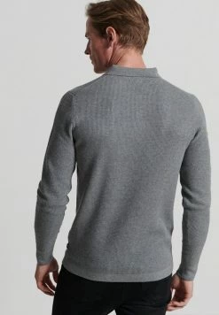 Superdry STUDIOS - Polo Shirt - Mid Grey Marl 5 Superdry STUDIOS - Polo Shirt - Mid Grey Marl -Superdry Shop d6b2bd6782d741a3a1329d7d72875ac9