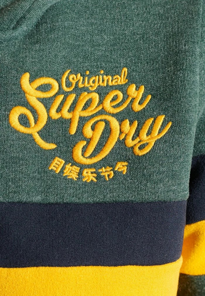 Superdry Zip-up Sweatshirt - Enamel Green Marl 4 Superdry Zip-up Sweatshirt - Enamel Green Marl - Image 4
