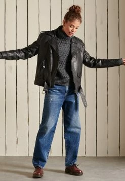 Superdry ROLL - Jumper - Zinc Marl -Superdry Shop d6ec0f94f7c44034b6e37b2ad9d00ce1