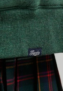 Superdry ESSENTIAL BORG - Zip-up Sweatshirt - Heritage Pine Green Marl -Superdry Shop d6f857b0cbf54a649f80f3a31e0a8a1b