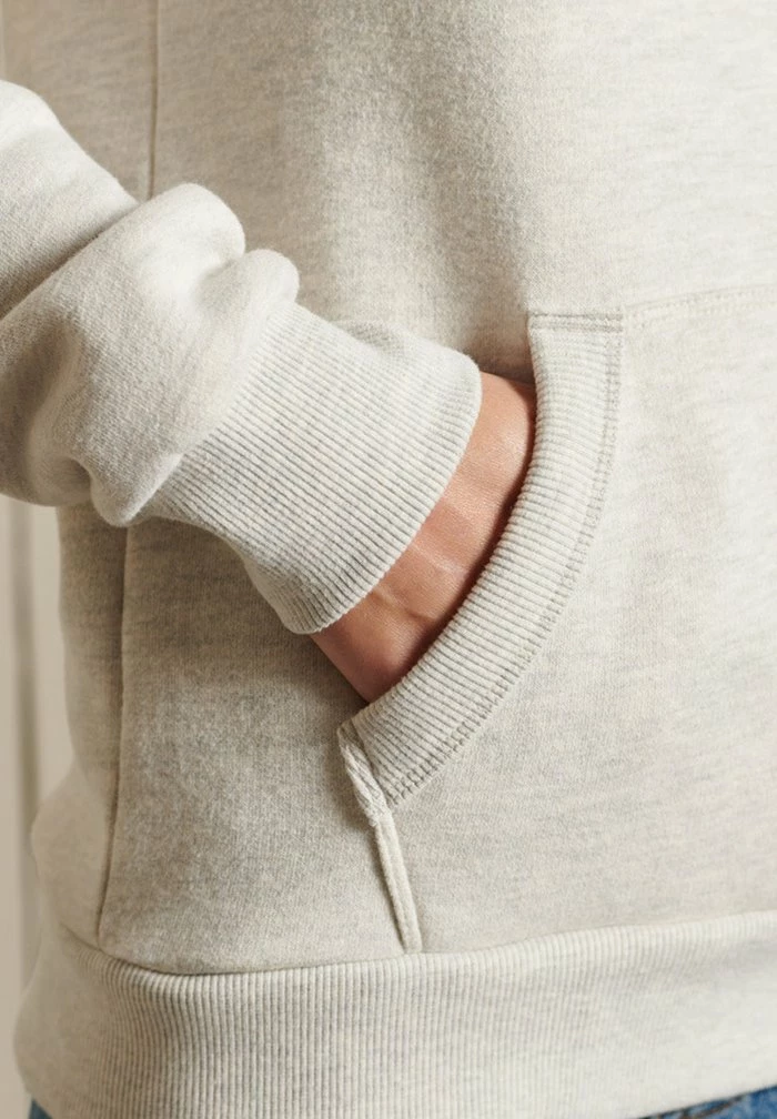 Superdry SCRIPT STYLE - Hoodie - Light Grey 4 Superdry SCRIPT STYLE - Hoodie - Light Grey - Image 4