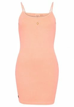 Superdry ESSENTIAL STRAPPY - Shift Dress - Hyper Fire Coral -Superdry Shop d7042585129746aa8373c0de4c313e03