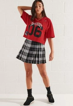 Superdry Print T-shirt - Risk Red