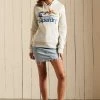 Superdry CORE LOGO - Hoodie - Oatmeal Marl