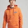 Superdry Hoodie - Denim Co Rust