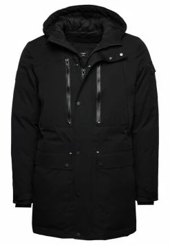 Superdry Winter Coat - Black Marl