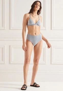 Superdry BACK FIXED TRI - Bikini Top - Regal Navy