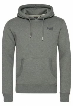Superdry VINTAGE EMB ECLIPSE - Hoodie - Rich Charcoal Marl -Superdry Shop d7eae658942a467e8c76fe67e13a8e6c