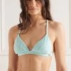 Superdry BACK FIXED TRI - Bikini Top - Aruba Aqua
