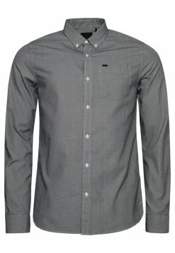 Superdry MICRO CHECK - Shirt - Mono Micro Check 11 Superdry MICRO CHECK - Shirt - Mono Micro Check -Superdry Shop d85f1f14d1384924bb2db3ddc6479bb3