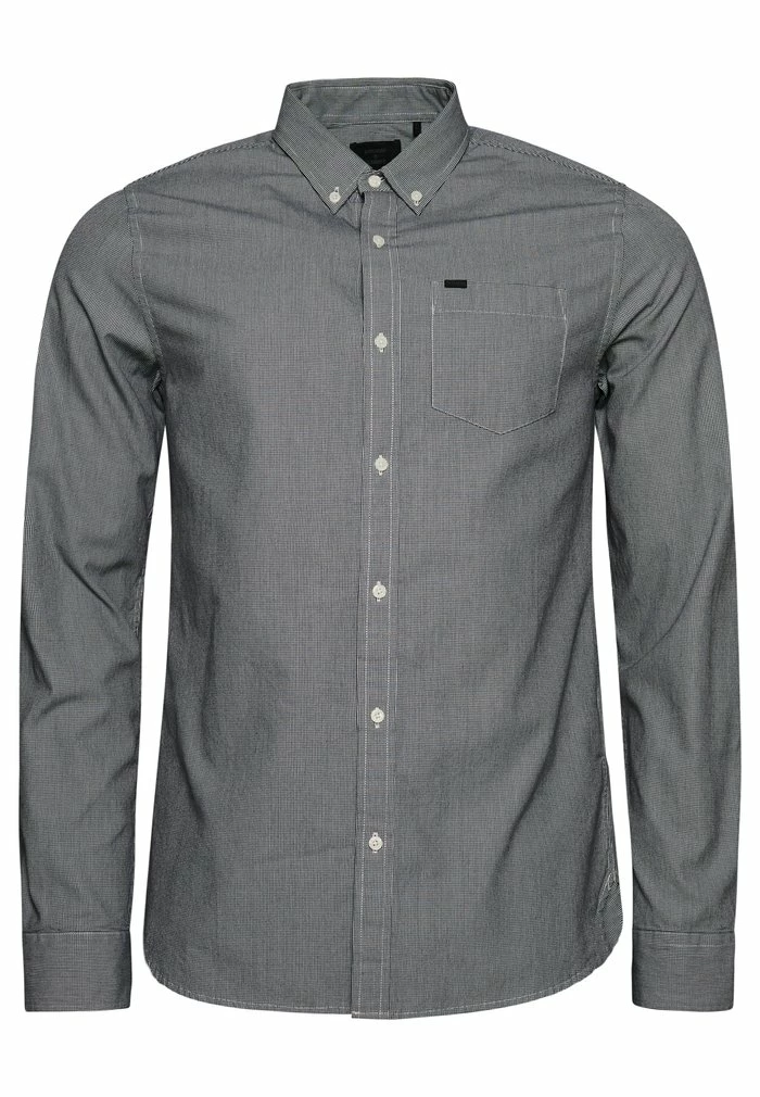 Superdry MICRO CHECK - Shirt - Mono Micro Check 6 Superdry MICRO CHECK - Shirt - Mono Micro Check - Image 6