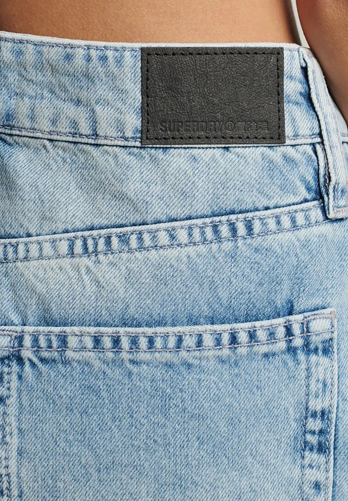 Superdry VINTAGE - Denim Skirt - Mid Indigo Marble 5 Superdry VINTAGE - Denim Skirt - Mid Indigo Marble - Image 5