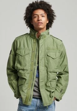 Superdry VINTAGE M65 MILITARY - Light Jacket - Trekking Olive