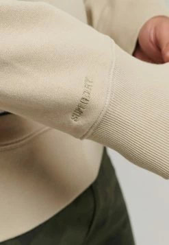 Superdry ESSENTIAL CREW - Sweatshirt - Explorer Sand -Superdry Shop d8d6134a894845e5a7ca3d0f5d8c8815