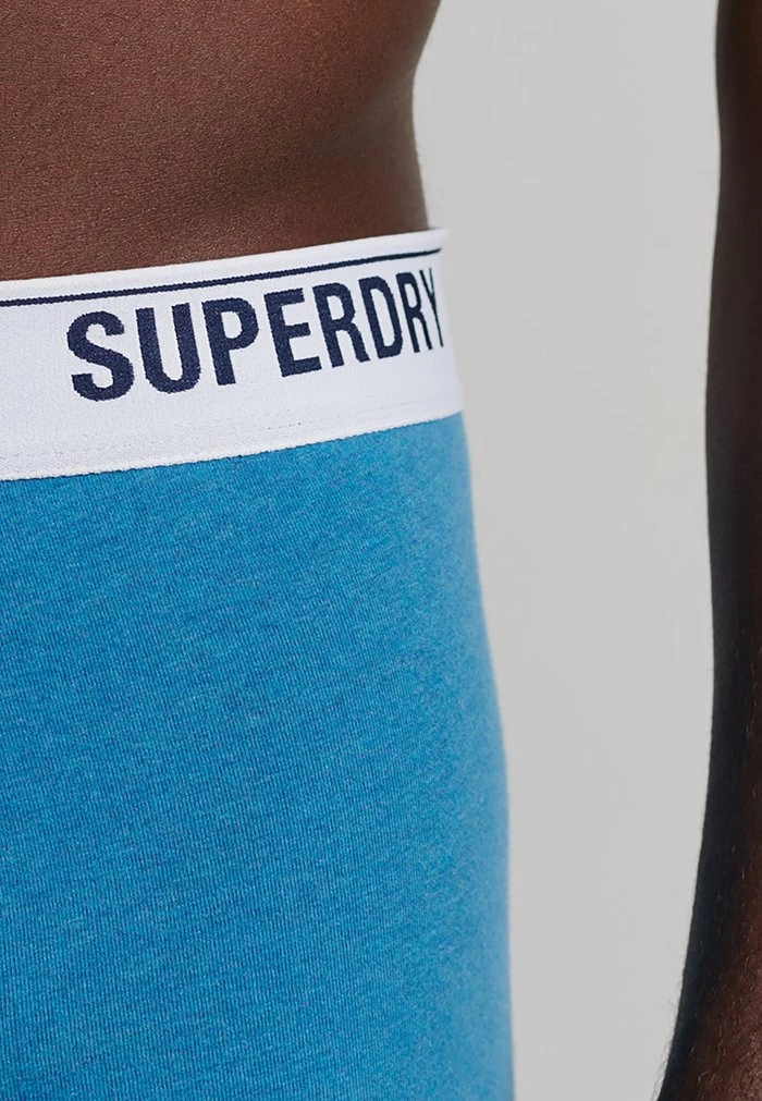 Superdry Pants - Electric Blue Marl 2 Superdry Pants - Electric Blue Marl - Image 2