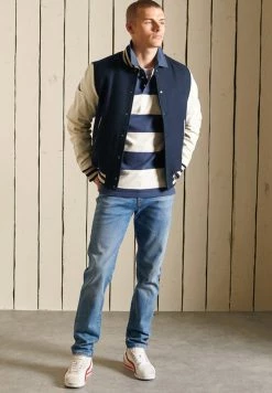 Superdry Slim Fit Jeans - Mercer Mid Blue 10 Superdry Slim Fit Jeans - Mercer Mid Blue -Superdry Shop d8fb681b8dba459f9c972667fb1fadf9