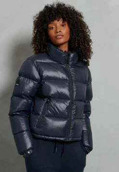 Superdry LUXE ALPINE - Down Jacket - Eclipse Navy