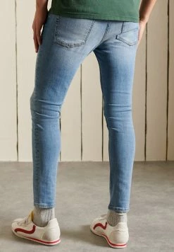 Superdry Jeans Skinny Fit - Seabury Stone Blue -Superdry Shop d9104b3f1ef64fd49e2cc367728adb03