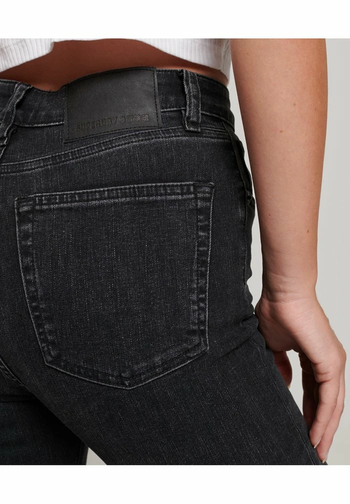 Superdry Flared Jeans - Dark Grey Wash 5 Superdry Flared Jeans - Dark Grey Wash - Image 5