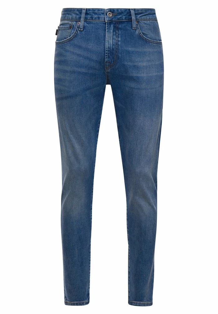 Superdry Slim Fit Jeans - Mercer Mid Blue 7 Superdry Slim Fit Jeans - Mercer Mid Blue - Image 7