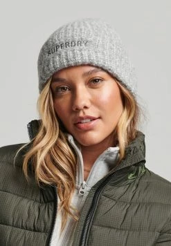 Superdry VINTAGE - Beanie - Silver