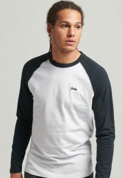 Superdry VINTAGE BASEBALL - Long Sleeved Top - Optic Eclipse Navy 5 Superdry VINTAGE BASEBALL - Long Sleeved Top - Optic Eclipse Navy -Superdry Shop d9285107f7884753985586c576df721c