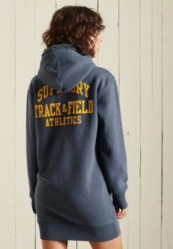 Superdry Day Dress - Princedom Blue Marl -Superdry Shop d92bcda292d1426ab6ba8966a85de9b7