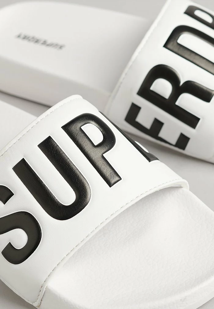 Superdry CODE CORE - Pool Slides - Optic Black 2 Superdry CODE CORE - Pool Slides - Optic Black - Image 2