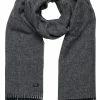 Superdry Scarf - Black Marl