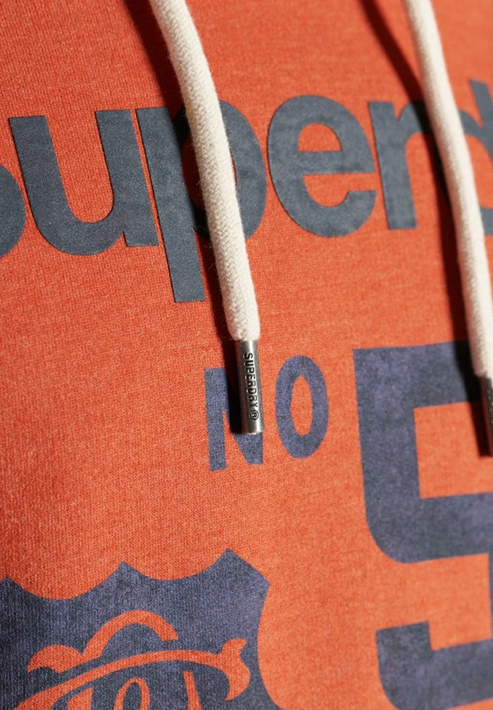 Superdry Hoodie - Dark Spiced Orange Marl 6 Superdry Hoodie - Dark Spiced Orange Marl - Image 6