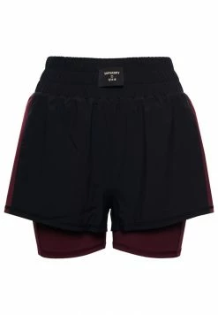 Superdry TRAINING BOXING YARD - Sports Shorts - Black -Superdry Shop da00ae6c02174a40b36ed3352892b3c1