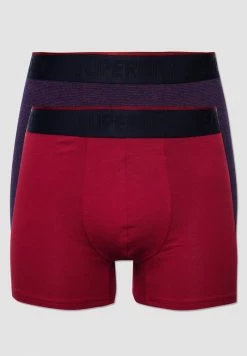 Superdry 2 PACK - Pants - Navy Red Feeder/chilli Pepper -Superdry Shop da1a4eacc0ba409c80568eedbe6a01b9