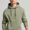 Superdry XP-D GRAPHIC LOOSE CREW - Hoodie - Light Khaki