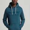 Superdry VINTAGE VENUE TONAL - Sweatshirt - Charred Teal Grit