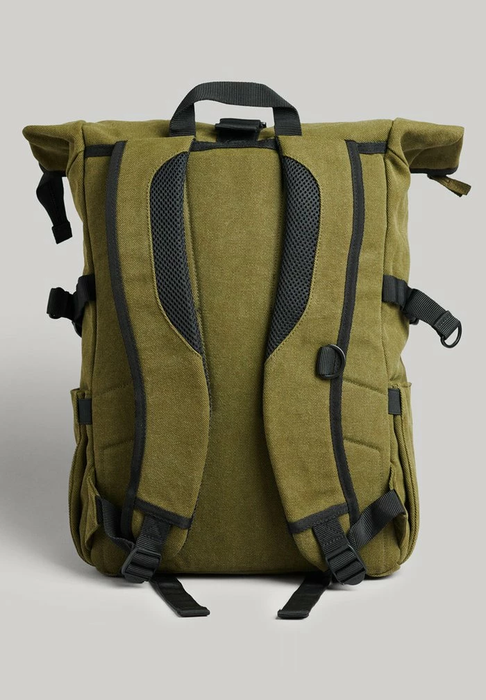 Superdry ROLLTOP - Rucksack - Army Green 2 Superdry ROLLTOP - Rucksack - Army Green - Image 2