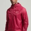 Superdry RUN LIGHTWEIGHT - Waterproof Jacket - Carmine Red