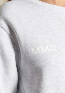 Superdry COLLEGE ARCH OVERSIZED CREW - Sweatshirt - Ice Marl -Superdry Shop dafbf3e0d63142baae8983cdf27357ff