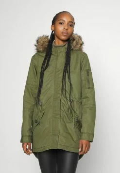 Superdry MILITARY FISHTAIL - Winter Coat - Delta Khaki