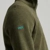 Superdry VINTAGE LOGO - Fleece Jumper - Olive Marl