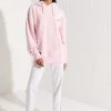 Superdry CODE APPLIQUE OVERSIZED - Sweatshirt - Roseate Pink Marl
