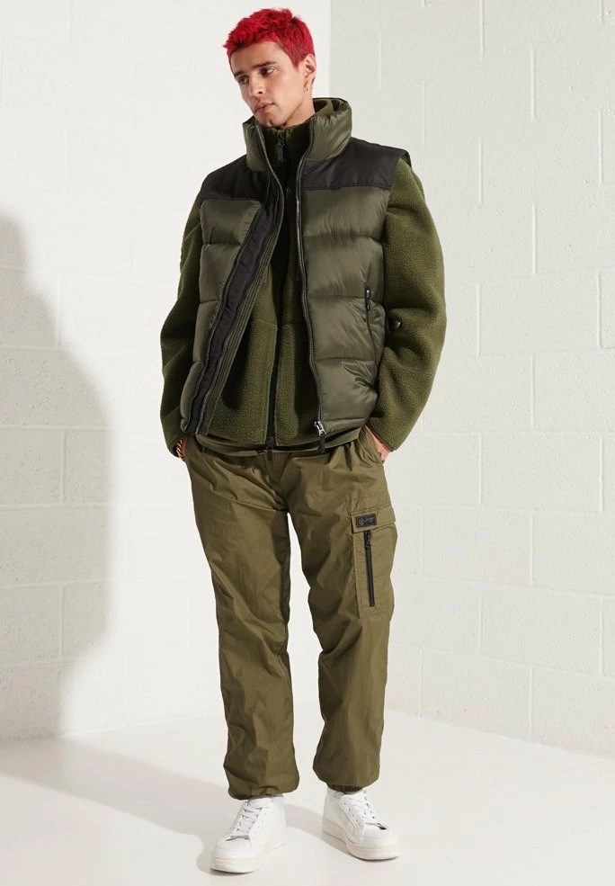 Superdry Waistcoat - Dark Moss 2 Superdry Waistcoat - Dark Moss - Image 2